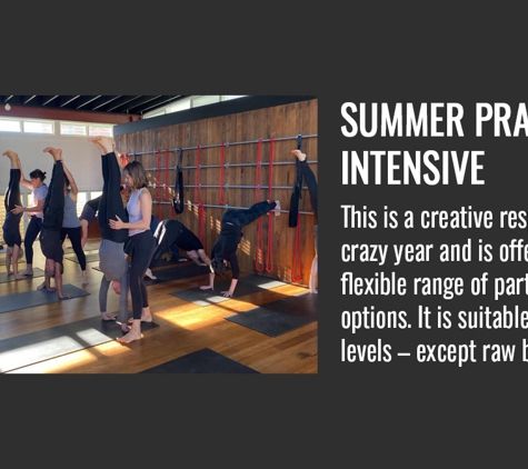 Black Lotus Yoga Studio - Marrickville, NSW. Summer Practice Intensive