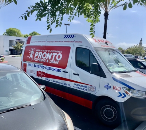 Pronto Plumbing & Drains, Inc. - Lemon Grove, CA. La Jolla May 2022