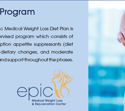 EPIC Medical Weight Loss & Rejuvenation Center - Miami, FL. EPIC Weight Loss Program