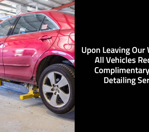 Elite Body & Paint - West Wodonga, VIC. Upon Leaving Our Workshop, All Vehicles Receive A Complimentary Minor Detailing Service
