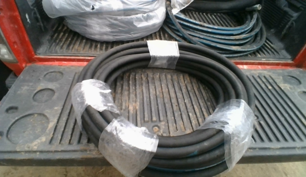 Lab's Industrial Hose Supply - Houston, TX. 7) New Water blaster Hoses 1,5000 psi, 1/2' inch, 50 feet, custom made with male ends on both sides,