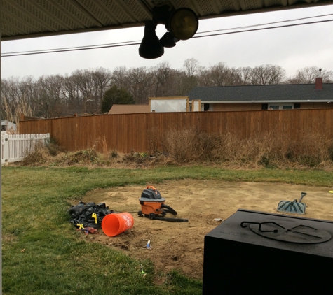 Cleartree - Joppa, MD. Removal of over grown weeds and tree stumps