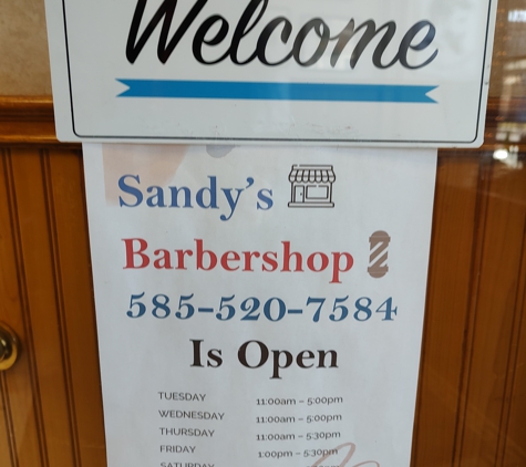 Sandy's Barber Shop - Pittsford, NY. New phone number and hours for Sandy's barber shop