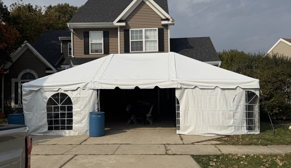 Shaded Celebrations Tent Rental - Mchenry, IL