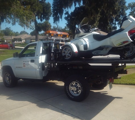 Emergency Biker Rescue Motorcycle Towing