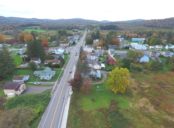 Aerial drone photography - Norwich, NY