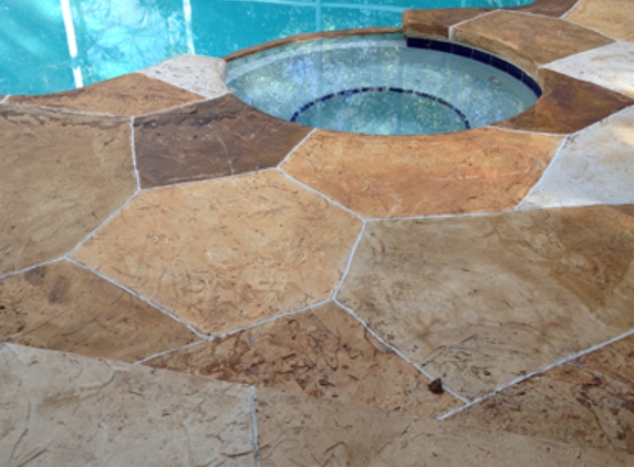 All County Pool Services Inc - Gainesville, FL. Stone look