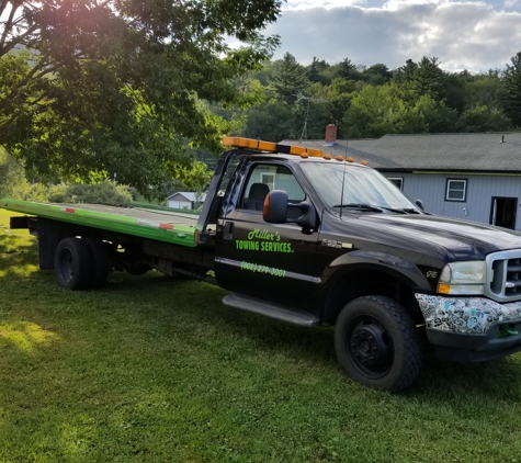 Millers Towing Services, LLC - Waterville, VT. #TowingGreen
#GreenMountainState
#SavingUgreen$