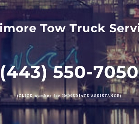 Baltimore Tow Truck Service - Baltimore, MD