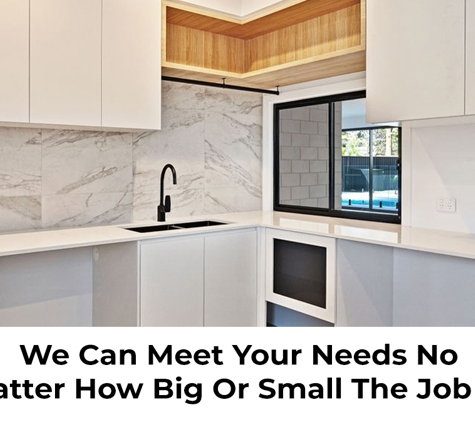 Dream Bench Tops - Currumbin Waters, QLD. We Can Meet Your Needs No Matter How Big Or Small The Job Is