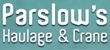 Parslow's Haulage & Crane Logo