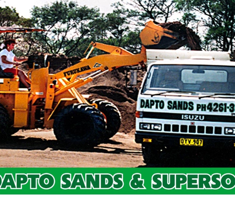 Dapto Sands & Supersoils Pty Ltd - Kembla Grange, NSW. Family Owned And Operated Business