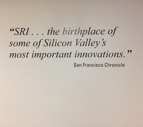 SRI International - Menlo Park, CA