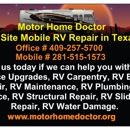 Motor Home Doctor On-Site Mobile RV Repair - Recreational Vehicles & Campers-Repair & Service