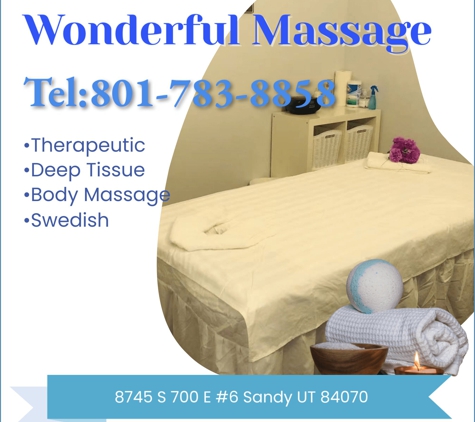 Wonderful Massage - Sandy, UT