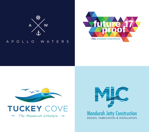 Mandurah Graphics. Logo Brands
