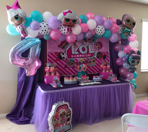 Daizy Creations - Orlando, FL. LOL Surprise Dolls Birthday Party