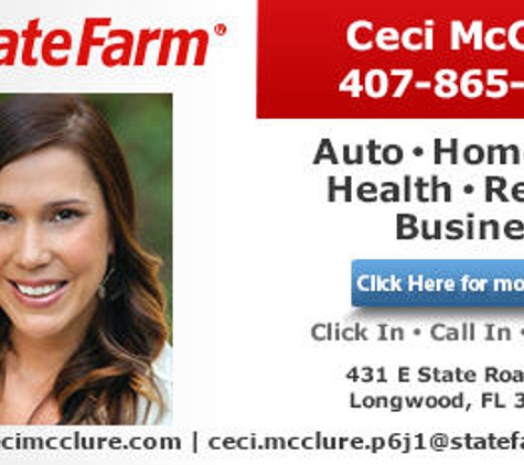 Ceci McClure - State Farm Insurance Agent - Longwood, FL