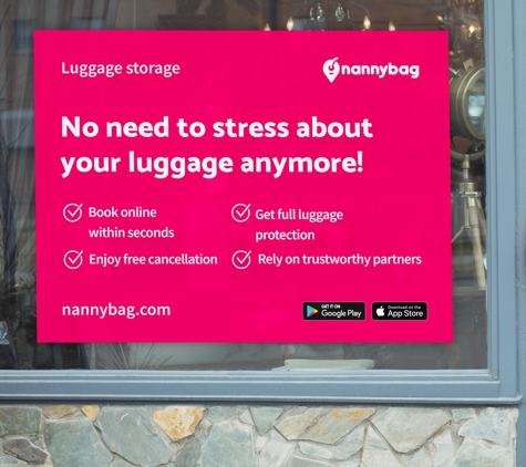 Nannybag Luggage Storage - San Francisco, CA