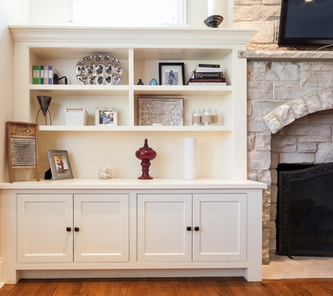 Wheatland Custom Cabinetry & Woodwork - Villa Park, IL. Custom Fireplace Cabinetry