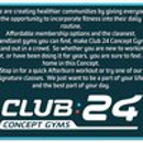 Club 24 Concept Gyms - Health Clubs