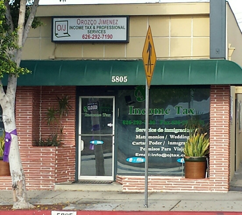 Orozco Jimenez Professional Service - Temple City, CA. Outside