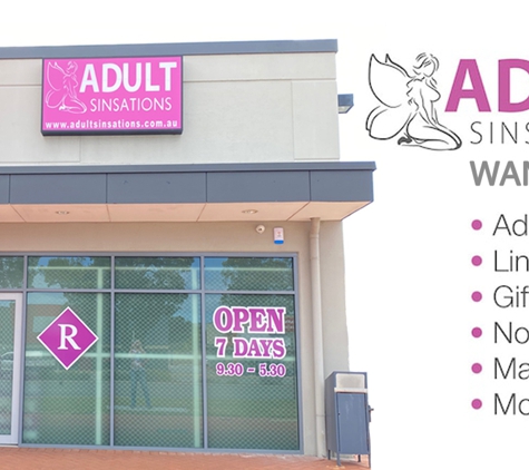 Adult Sinsations - Malaga, WA. With over 3000 items in store to choose from - visit us at our Wanneroo store.