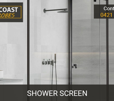 South Coast Wardrobes - Unanderra, NSW. Shower Screen