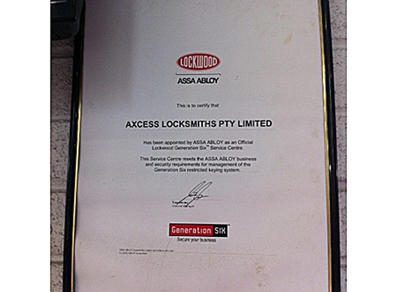 Axcess Locksmiths | Safes Sydney | Emergency Locksmiths - Kings Park, NSW