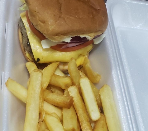 FOOD ON WHEELS - Miami, FL. delicious burger and fries combo