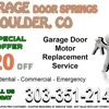 Garage Door Springs Boulder gallery