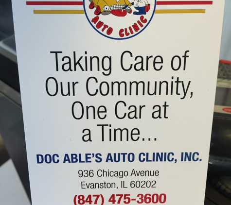 Doc Able's Auto Clinic & Tire Co - Evanston, IL