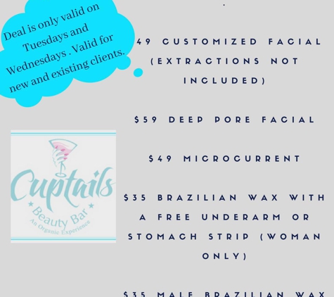 Cuptails Beauty Bar - Boca Raton, FL