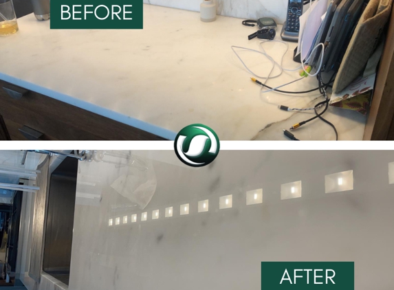 Sparclean Marble Consulting Inc. - Rego Park, NY. Lights are all around the place when SparClean takes care of your marble.