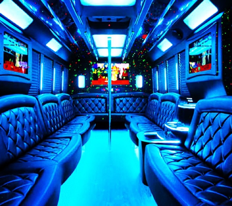 Party Bus Group - Garden Grove, CA. Interior of Legend