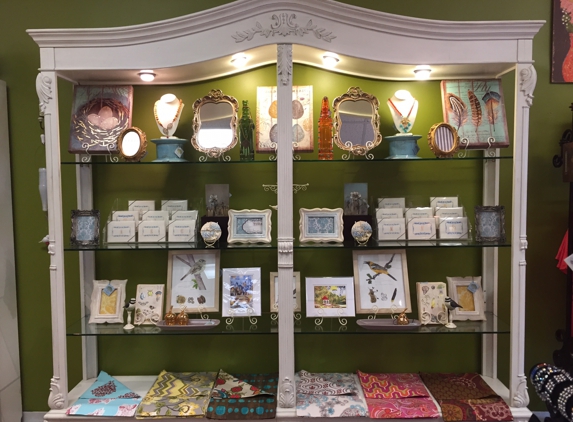 Vivid Boutique - Decatur, GA. Journals, guest registries, wall decor, table linens