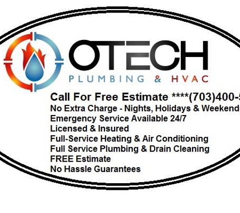 OTECH Plumbing & HVAC - Chantilly, VA