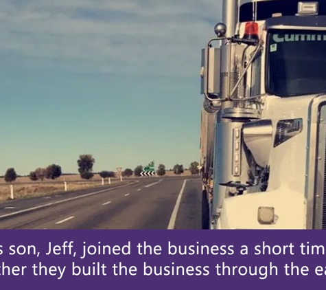 Sherritt & Sons Tilt Tray Crane Trucks & Float Hire. Peter’s son, Jeff, joined the business a short time later and together they built the business through the early years.