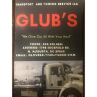 GLUBS Towing Service