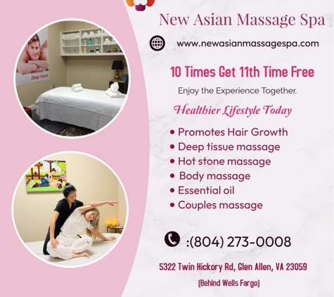 New Asian Massage Spa - Glen Allen, VA