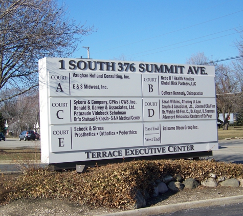 Rev. James N. Watzke, Ph.D - Villa Park, IL. Our sign outside on Summit Ave in Oakbrook Terrace, IL