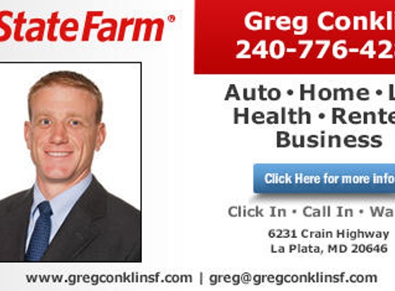 Greg Conklin - State Farm Insurance Agent - La Plata, MD