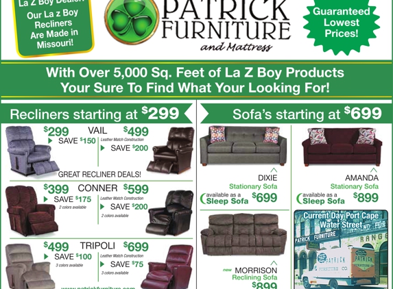 Patrick Furniture - Cape Girardeau, MO