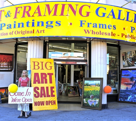 Art and Framing Gallery - Oil Paintings & Custom Framing - Los Angeles, CA. ART & FRAMING GALLERY