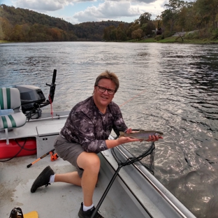 Cox's Guide Service - Lakeview, AR. Beautiful Rainbow on White River!