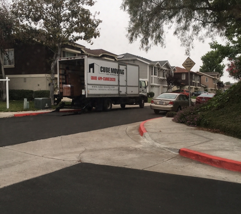 Cube Moving and Storage Inc - San Diego, CA. cube moving van