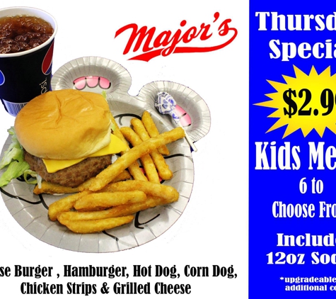 Major's Burgers- Lincoln - Yakima, WA