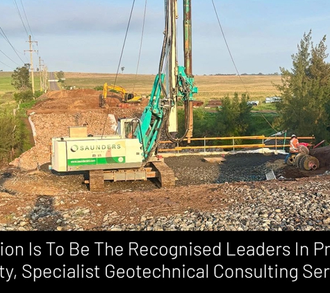 Regional Geotechnical Solutions - Wingham, NSW. Our Vision Is To Be The Recognised Leaders In Providing Quality, Specialist Geotechnical Consulting Services