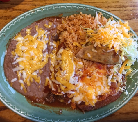 Ray's Tepeyac - Covina, CA. Taco/Enchilada/Chile Relleno Plate