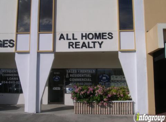 All Homes Realty Inc - Coral Springs, FL